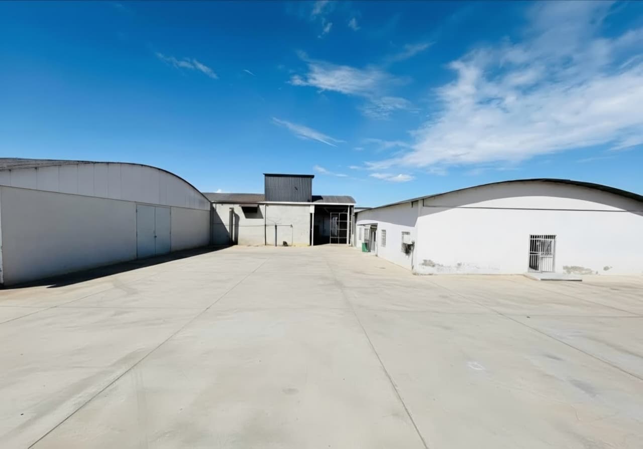 Exterior view of the Tianran Biotech manufacturing facility in Jinja, Uganda